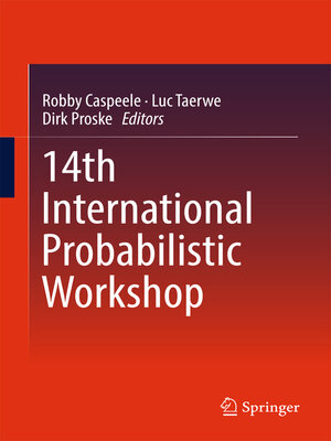 cover image of 14th International Probabilistic Workshop